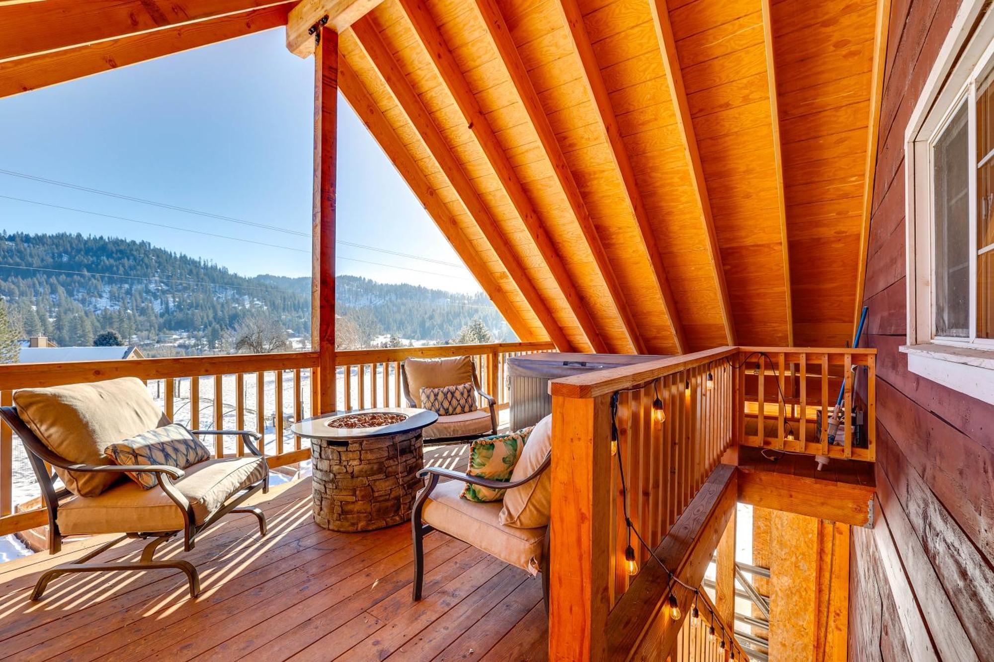 Garden Valley Apartment With Hot Tub And Mtn Views! Crouch المظهر الخارجي الصورة