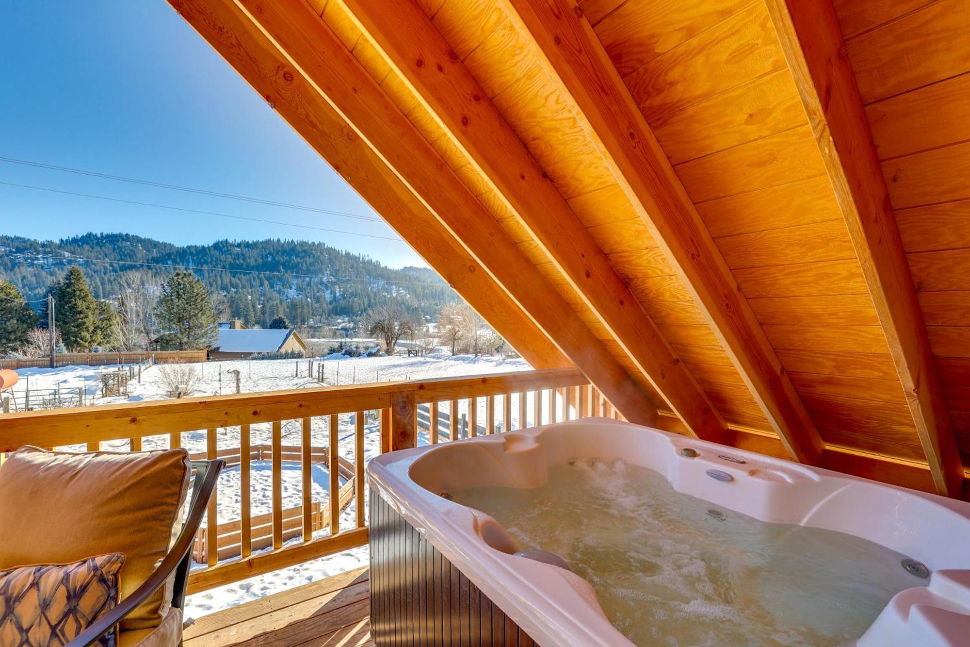 Garden Valley Apartment With Hot Tub And Mtn Views! Crouch المظهر الخارجي الصورة