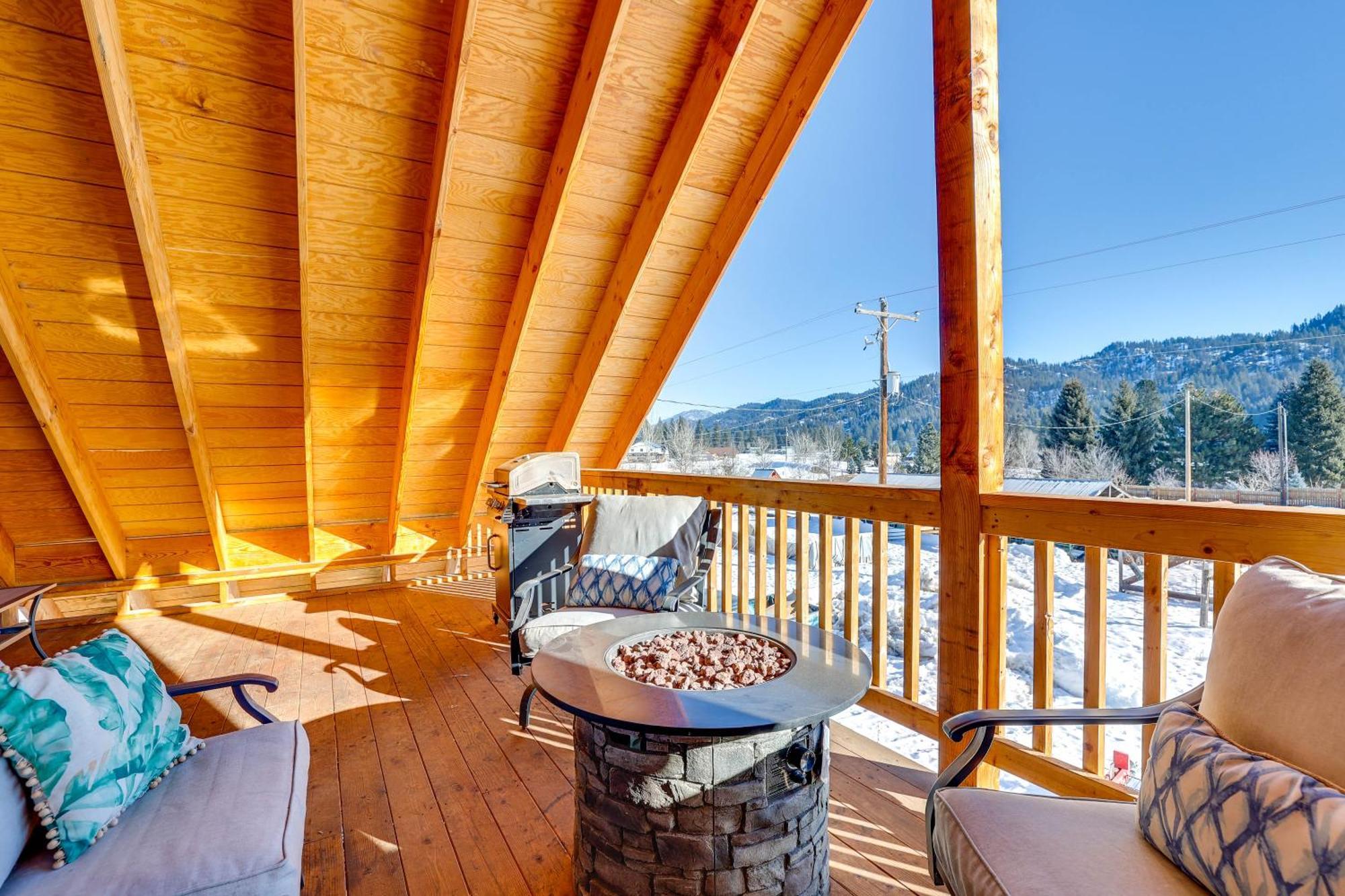 Garden Valley Apartment With Hot Tub And Mtn Views! Crouch المظهر الخارجي الصورة