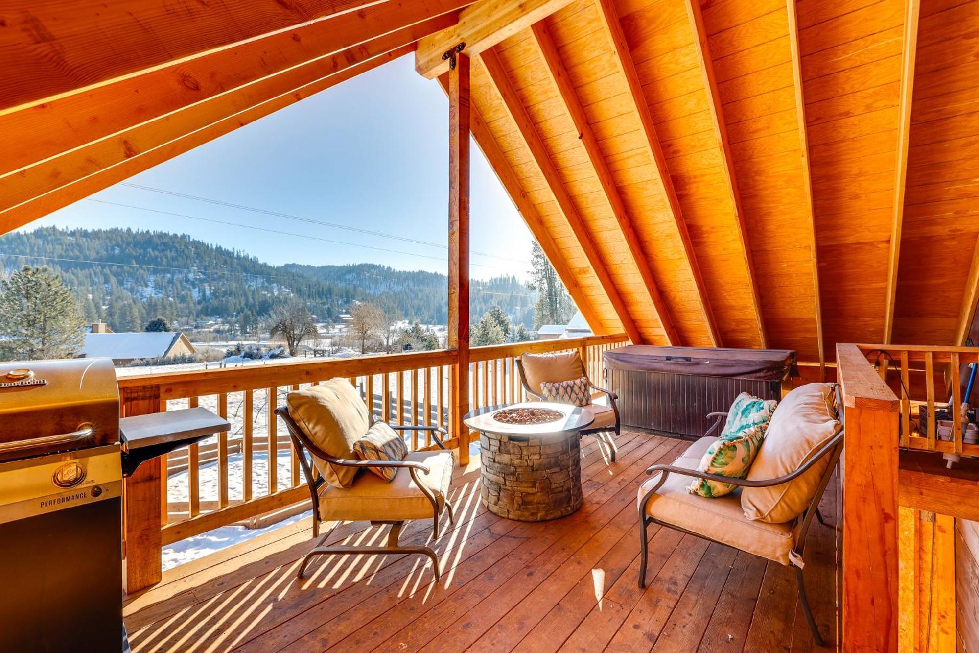 Garden Valley Apartment With Hot Tub And Mtn Views! Crouch المظهر الخارجي الصورة